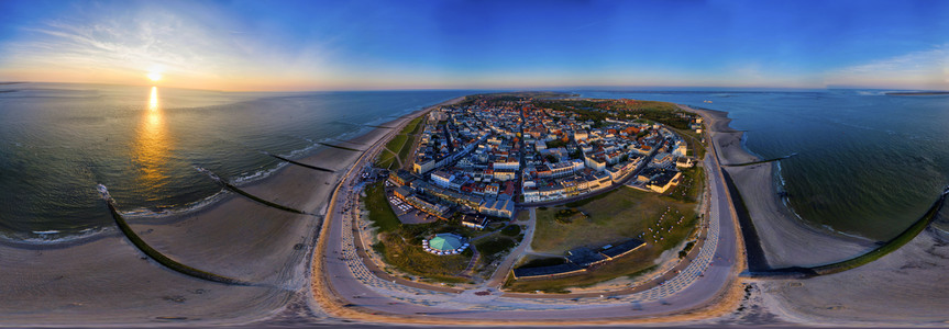 Luftbildaufnahme Norderney
