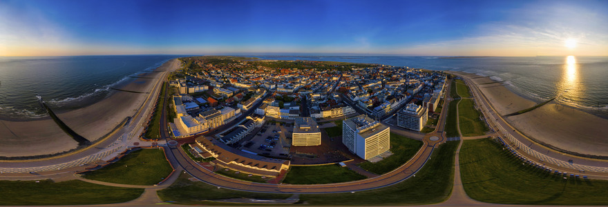 Luftbildaufnahme Norderney