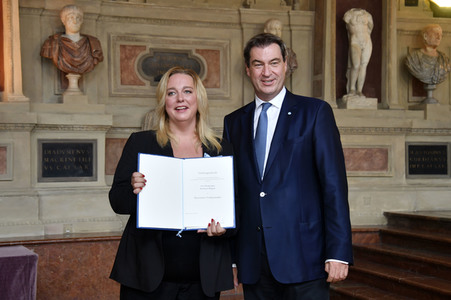 Verleihung des Bayerischen Verdienstordens 2019 in München