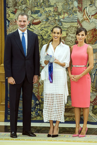 Audienz für Ona Carbonell in Madrid