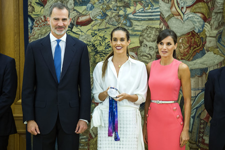 Audienz für Ona Carbonell in Madrid