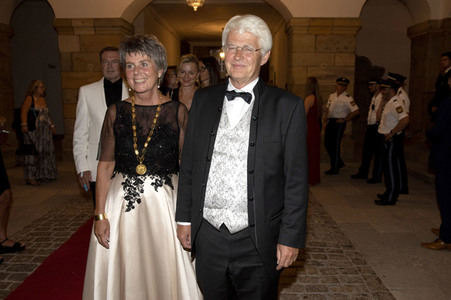 Staatsempfang zur Eröffnung der Richard-Wagner-Festspiele 2019 in Bayreuth