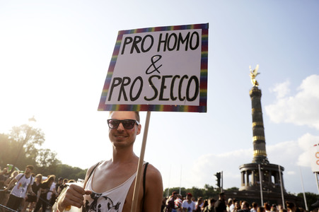 Christopher Street Day Parade 2019 in Berlin