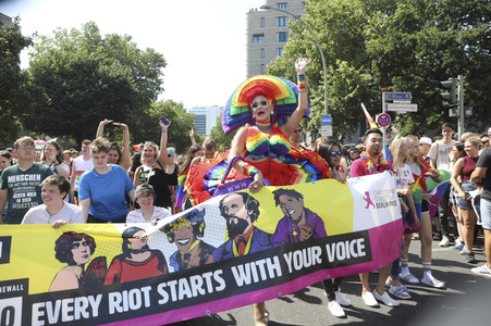 Christopher Street Day Parade 2019 in Berlin