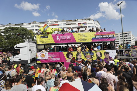 Christopher Street Day Parade 2019 in Berlin