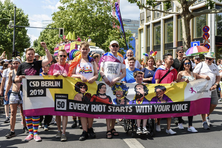 Christopher Street Day Parade 2019 in Berlin