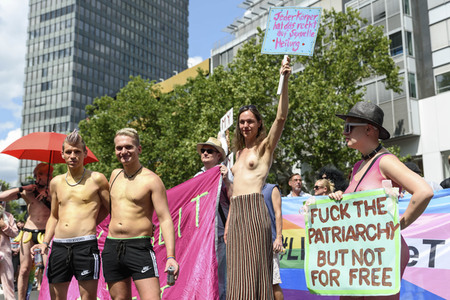 Christopher Street Day Parade 2019 in Berlin