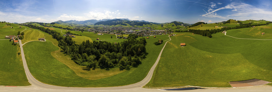Luftbild Appenzellerland