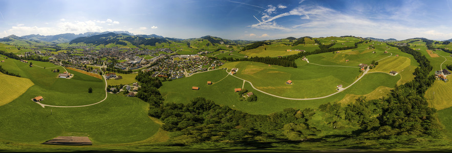 Luftbild Appenzellerland
