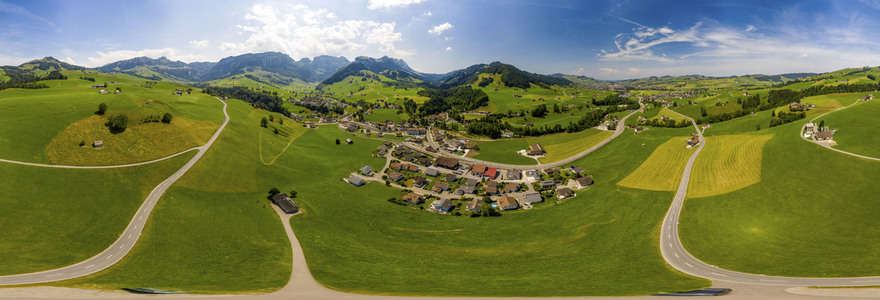 Luftbild Appenzellerland