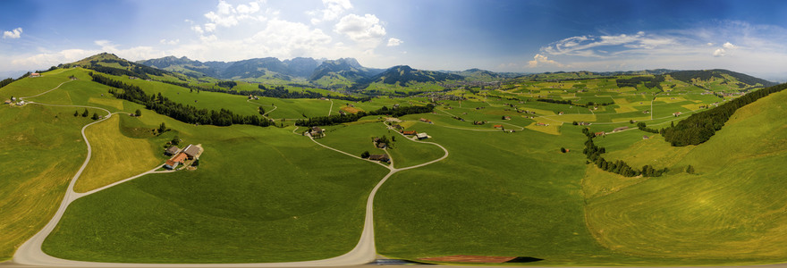 Luftbild Appenzellerland