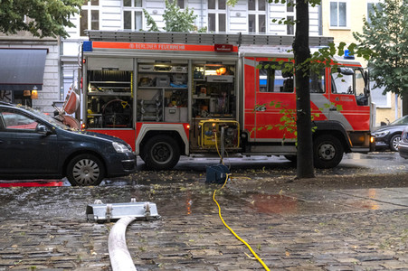 Unwetter in Berlin