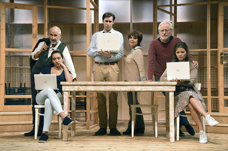 Theaterprobe 'Wir sind die Neuen' in München