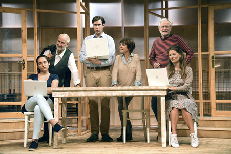 Theaterprobe 'Wir sind die Neuen' in München