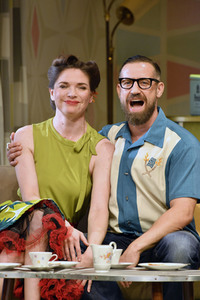 Theaterprobe 'Zuhause bin ich Darling' in Berlin