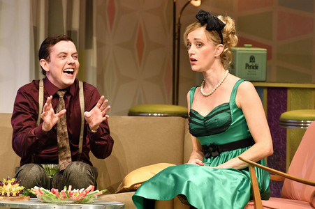 Theaterprobe 'Zuhause bin ich Darling' in Berlin