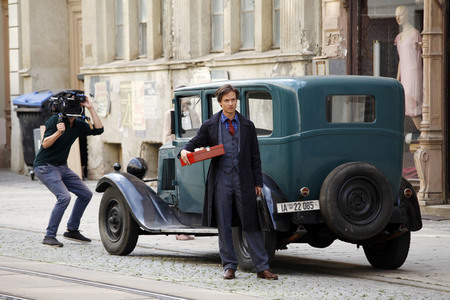 Dreharbeiten 'Fabian - Der Gang vor die Hunde' in Görlitz