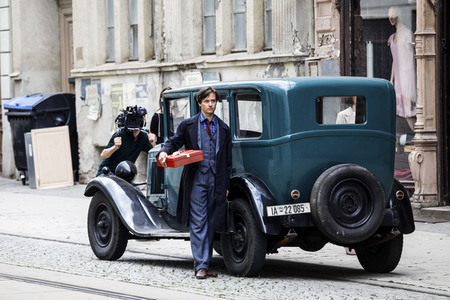 Dreharbeiten 'Fabian - Der Gang vor die Hunde' in Görlitz