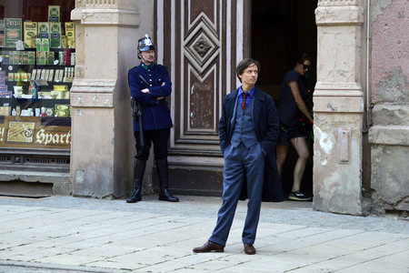 Dreharbeiten 'Fabian - Der Gang vor die Hunde' in Görlitz