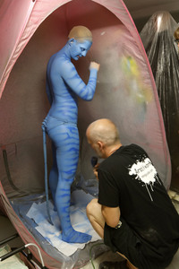 GEEK ART: 'Avatar' Bodypainting