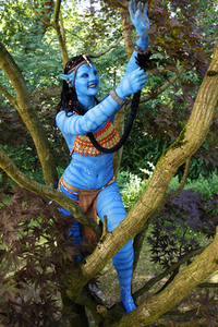 GEEK ART: 'Avatar' Bodypainting
