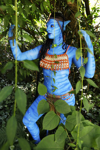 GEEK ART: 'Avatar' Bodypainting