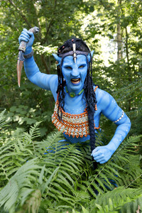 GEEK ART: 'Avatar' Bodypainting