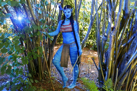 GEEK ART: 'Avatar' Bodypainting