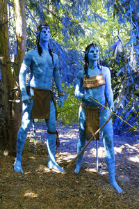 GEEK ART: 'Avatar' Bodypainting