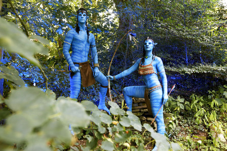 GEEK ART: 'Avatar' Bodypainting