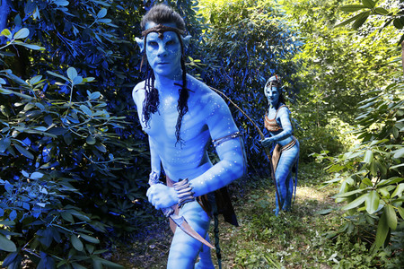 GEEK ART: 'Avatar' Bodypainting