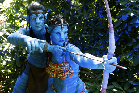 GEEK ART: 'Avatar' Bodypainting
