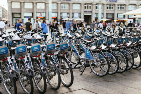 Symbolfoto Mietfahrräder