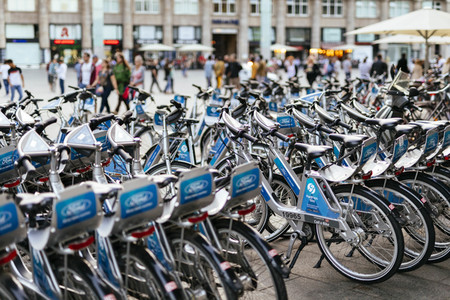 Symbolfoto Mietfahrräder