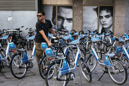 Symbolfoto Mietfahrräder