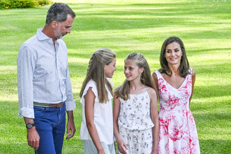 Sommer Photocall der spanischen Königsfamilie in Palma de Mallorca