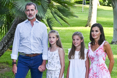 Sommer Photocall der spanischen Königsfamilie in Palma de Mallorca