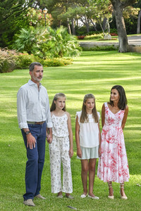 Sommer Photocall der spanischen Königsfamilie in Palma de Mallorca