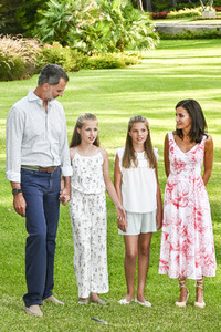 Sommer Photocall der spanischen Königsfamilie in Palma de Mallorca