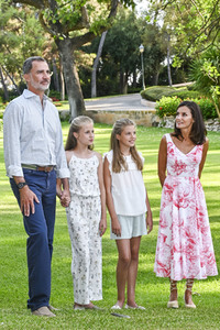 Sommer Photocall der spanischen Königsfamilie in Palma de Mallorca
