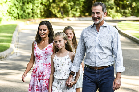 Sommer Photocall der spanischen Königsfamilie in Palma de Mallorca