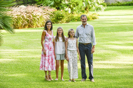 Sommer Photocall der spanischen Königsfamilie in Palma de Mallorca