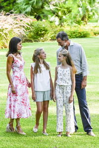 Sommer Photocall der spanischen Königsfamilie in Palma de Mallorca