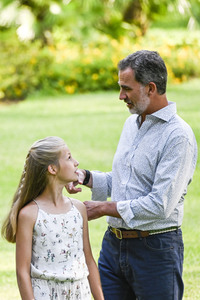 Sommer Photocall der spanischen Königsfamilie in Palma de Mallorca