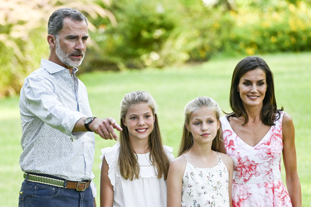 Sommer Photocall der spanischen Königsfamilie in Palma de Mallorca