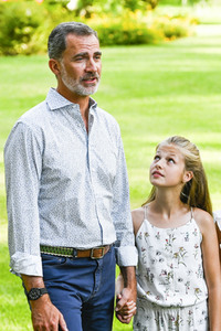 Sommer Photocall der spanischen Königsfamilie in Palma de Mallorca