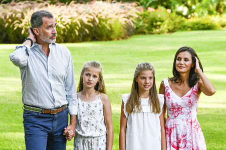 Sommer Photocall der spanischen Königsfamilie in Palma de Mallorca