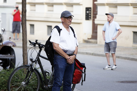 Dreharbeiten 'Fabian - Der Gang vor die Hunde' in Görlitz