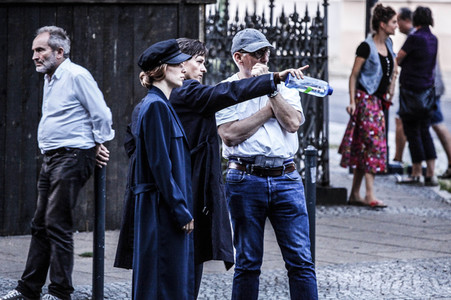 Dreharbeiten 'Fabian - Der Gang vor die Hunde' in Görlitz