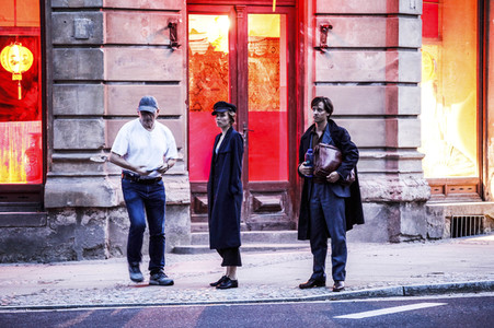 Dreharbeiten 'Fabian - Der Gang vor die Hunde' in Görlitz